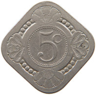 NETHERLANDS 5 CENTS 1914 #a034 0835 - 5 Cent