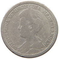 NETHERLANDS 25 CENTS 1914 #a045 0721 - 25 Cent