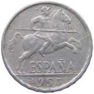 SPAIN 10 CENTIMOS 1953 #s069 0111 - 10 Centimos