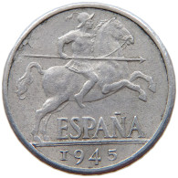SPAIN 10 CENTIMOS 1945 #s023 0109 - 10 Céntimos