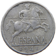 SPAIN 10 CENTIMOS 1941 #s069 0109 - 10 Centimos