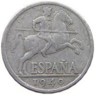 SPAIN 10 CENTIMOS 1940 #s069 0097 - 10 Centimos