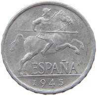 SPAIN 5 CENTIMOS 1945 #s074 0161 - 5 Centimos