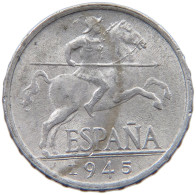 SPAIN 5 CENTIMOS 1945 #c078 0559 - 5 Céntimos