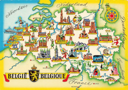 BELGIQUE - Un Bonjour De La Côte Belge - Colorisé - Carte Postale Ancienne - Other & Unclassified