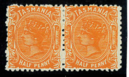 P1917 - TASMANIA , SG 159 A , SC. 66 IN PAIR , MINT . LUXUS! - Other & Unclassified