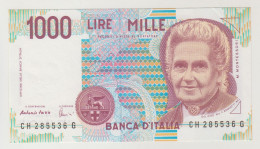 Repubblica Italiana, Banconota Lire 1000 Montessori FDS - 1.000 Lire