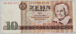 GERMANY 10 MARK 1971 #alb068 0025 - 10 Deutsche Mark