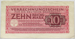 GERMANY 10 MARK 1944 #alb015 0191 - 10 Reichsmark