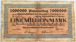 GERMANY 1 MILLION MARK ROSENBERG #alb003 0165 - 1 Mio. Mark
