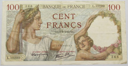 FRANCE 100 FRANCS 1940 #alb015 0187 - 100 F 1939-1942 ''Sully''