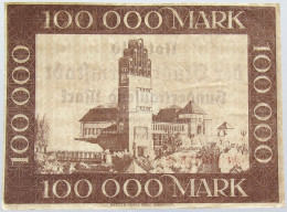 GERMANY 100000 MARK DARMSTADT #alb004 0225 - 100.000 Mark