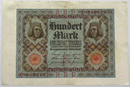GERMANY 100 MARK 1920 #alb067 0143 - 100 Mark