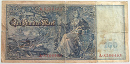 GERMANY 100 MARK 1910 #alb068 0051 - 100 Mark