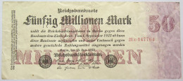 GERMANY 50 MILLIONEN MARK 1923 #alb067 0371 - 50 Mio. Mark