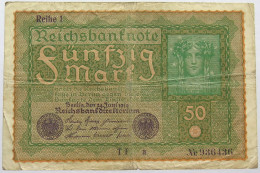 GERMANY 50 MARK 1919 #alb066 0215 - 50 Mark