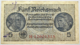 GERMANY 5 REICHSMARK #alb067 0339 - 5 Reichsmark