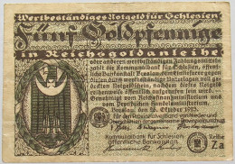 GERMANY 50 GOLDPFENNIGE 1923 SCHLESIEN #alb008 0249 - Deutsche Golddiskontbank