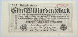 GERMANY 5 MILLIARDEN 1924 BERLIN #alb004 0291 - 5 Milliarden Mark