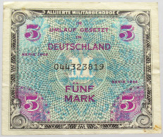 GERMANY 5 MARK 1944 #alb015 0289 - 5 Reichsmark