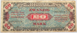 GERMANY 20 MARK 1944 #alb015 0101 - 20 Reichsmark
