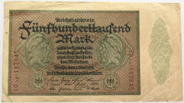 GERMANY 500000 MARK 1923 #alb013 0103 - 500.000 Mark