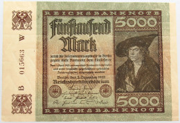 GERMANY 5000 MARK 1922 #alb004 0513 - 5000 Mark