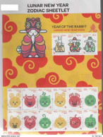 Australia Christmas Island ,2023 , Zodiac Lunar New Year Horoscope Chinois Année Du Lapin Rabbit (MNH) - Neufs