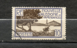 Nlle CALEDONIE N° 143  OBLITERE COTE 0.50€   BAIE BATEAUX - Used Stamps