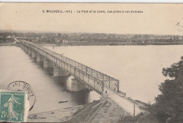 MAUVES  - Le Pont Et La Loire, Vue Prise à Vol D'oiseau - Mauves-sur-Loire