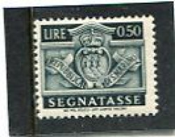 SAN MARINO - 1945   POSTAGE DUE   50c  MINT - Postage Due