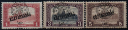 Romania / Hungary 1919, Scott 6N37-6N39, MNH, Overprint, Romanian Occupation In Transylvania - Unused Stamps
