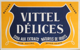 BUVARD - SODA VITTEL DÉLICES - TBE - Limonades