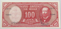 CHILE 100 PESOS TOP #alb016 0311 - Chile