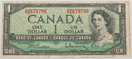 CANADA 1 DOLLAR 1954 #alb016 0457 - Kanada