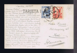 Sp10148 SPAIN "ISABELA A Catolica"   Postcard Pro- SEVILLA ALCAZAR Mailed KIEL - Other & Unclassified