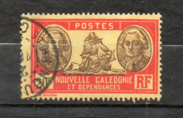 Nlle CALEDONIE N° 161   OBLITERE COTE 3.50€   NAVIGATEUR BATEAUX - Oblitérés