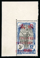 1919, Y&T N°81a ** Variété De Triple Surcharge, En - Autres & Non Classés