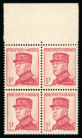 1937-1939, Prince Louis II, Bloc De 4 Y&T N°163a **, - Neufs