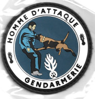 Ecusson PVC GENDARMERIE NATIONALE HOMME D ATTAQUE - Politie & Rijkswacht