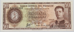 PARAGUAY 50 GUARANIES 1952 TOP #alb017 0073 - Paraguay