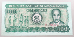 MOZAMBIQUE 100 METICAIS 1980 TOP #alb051 1701 - Moçambique