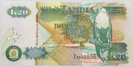 ZAMBIA 20 KWACHA 1992 TOP #alb017 0013 - Zambia