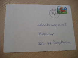 RUNDVIK 1992 Rabbit Lapin Cancel Cover SWEDEN - Conigli