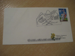 MCDOWELL 1998 Slone Mt. Squirrel Chipmunk Ecureil Rodent Rongeur Cancel Cover USA Rodents Rongeurs - Nager