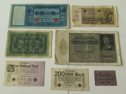 GERMANY COLLECTION BANKNOTES, LOT 15pc EMPIRE #xb 215 - Collections