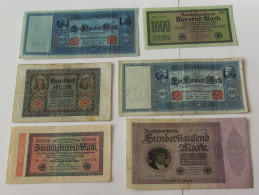 GERMANY COLLECTION BANKNOTES, LOT 15pc EMPIRE #xb 185 - Collections