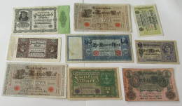 GERMANY COLLECTION BANKNOTES, LOT 15pc EMPIRE #xb 119 - Collections