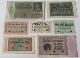 GERMANY COLLECTION BANKNOTES, LOT 15pc EMPIRE #xb 117 - Sammlungen