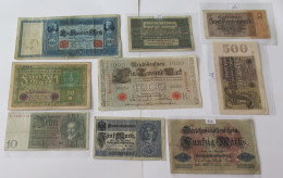 GERMANY COLLECTION BANKNOTES, LOT 15pc EMPIRE #xb 115 - Sammlungen